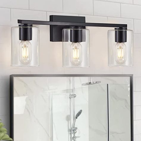 Modern Bathroom Vanity Lighting Black, Matte Black Bathroom Vanity Light, Home Depot Lights, Bathroom Vanity Lights Black, Simple Bathroom Vanity Light, Black Modern Vanity Light, 3 Light Bathroom Vanity Light Black, Bathroom Vanity Lighting Over Mirror Black, Matte Black Vanity Light