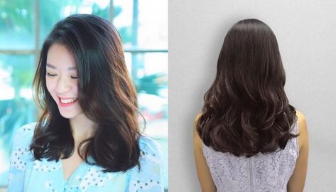 Singapore Women, Perm Ideas, Perm Hairstyles, Digital Perm, Limp Hair, Wavy Curls, Flat Hair, Voluminous Hair, Best Salon