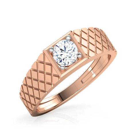 Looking for a stunning engagement or wedding gift for your special guy? Check out our Lab Created Diamond Men's Ring collection! Choose from a variety of sizes and styles, all crafted with 14k rose gold or 950 platinum. Personalize your ring and make it truly unique. Perfect for Valentine's Day, Father's Day, or any special occasion. #LabCreatedDiamond #MensRing #EngagementRing #WeddingRing #ValentinesDay  #eBay #eBayStore #eBaySeller #Ring #Diamond #LabCreated #Engagement #India #Platinum #GIA Solitaire Ring For Men, Gents Ring Design, Mens Gold Diamond Rings, Gents Rings, Single Diamond Ring, Rose Gold Mens Ring, Couple Ring Design, Neil Lane, Gents Ring