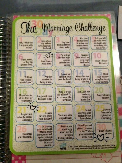 Marriage Challenge, Marriage Retreats, Marriage Relationship, Planner Erin Condren, Love My Husband, Marriage Tips, Marriage And Family, 30 Day Challenge, Happy Marriage