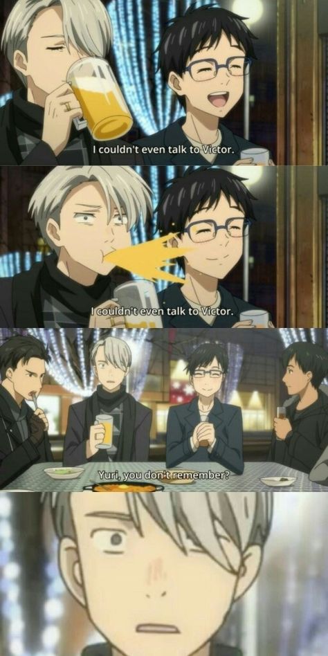 Yuri On Ice Comic, Final Battle, Film Anime, Anime Memes Funny, Anime Meme, My Whole Life, Yuri On Ice, Sports Anime, Funny Anime Pics