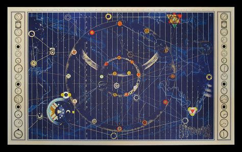 Time bandits map. Can this take me back in time so I can decide against watching this movie...... Time Bandits, Terry Gilliam, Star Chart, Replica Prop, Movie Props, About Time Movie, Japanese Prints, Time Travel, Good Movies