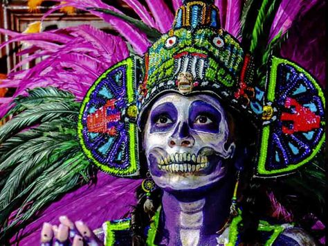 Comienza la celebración de Día de Muertos en un desfile espectacular de catrinas y diosas prehispánicas en el Museo Nacional de las Culturas del Mundo. La entrada Gran pasarela de catrinas y diosas prehispánicas 2019 aparece primero en Dónde Ir. Día De Muertos, Dia De Muertos, Halloween, Fictional Characters