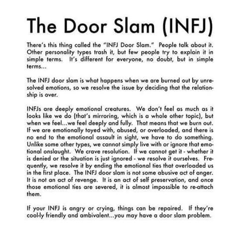 Infj Door Slam, Personalidad Infj, Infj Problems, Infj Type, Intj And Infj, Door Slam, Infj Personality Type, Behind Blue Eyes, Introverts Unite