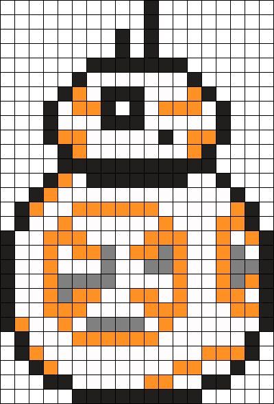 BB 8 Kandi Pattern | Dessin pixel, Pixel art à imprimer, Pixel art star wars Grille Pixel Art, Pixel Art Minecraft, Image Pixel Art, Star Wars Quilt, Star Wars Crochet, Modele Pixel Art, Star Wars Bb8, Pixel Art Templates, Art Kawaii