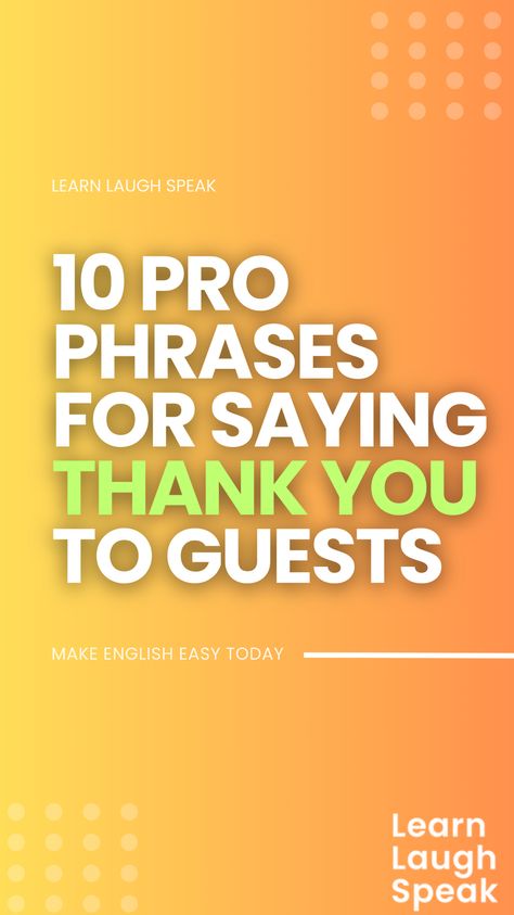 Do you need some professional phrases to help when saying thank you? It is an important part of professional etiquette in the workplace. Whether you’re welcoming guests, thanking colleagues for their help, or showing appreciation for a job well done, it’s important to express gratitude in a professional way. Professional Phrases, Professional Etiquette, Learn English Speaking, Job Well Done, Business English, Express Gratitude, English Speaking, Grateful For You, Article Writing