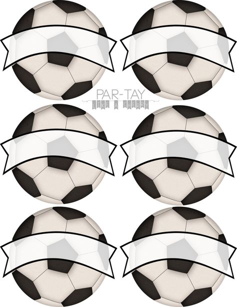 Soccer Snack Bags Free Printable, Soccer Party Printables Free, Soccer Tags Printable Free, Free Soccer Printables, Beach Ball Printable, Soccer Snack Bags, Soccer Game Snacks, Soccer Party Ideas, Party Snacks Ideas