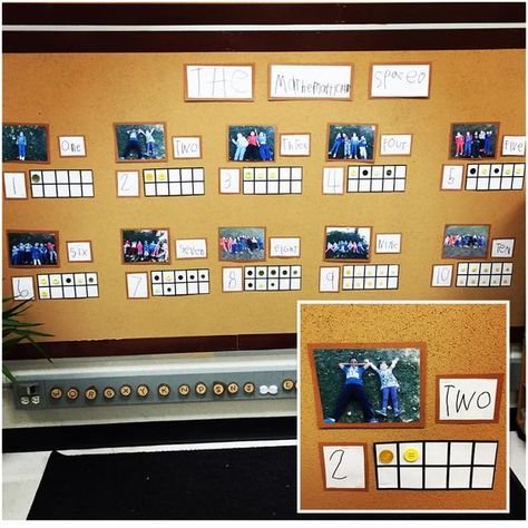 Math Is Everywhere, Maths Eyfs, Number Representation, Tens Frame, Maths Display, Math Wall, Number Identification, Math Number Sense, Prek Math