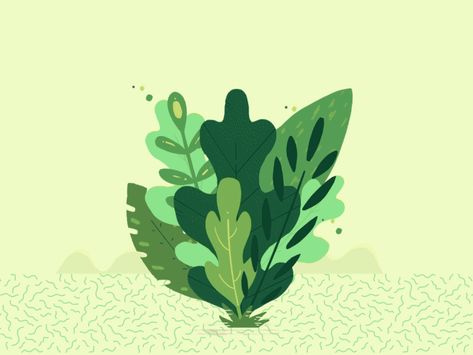 Plant Animation Gif, Plant Motion Graphic, Animated Plants, Plants Gif, Leaf Animation, Plant Animation, Nature Animation, Flower Typography, Leaf Icon