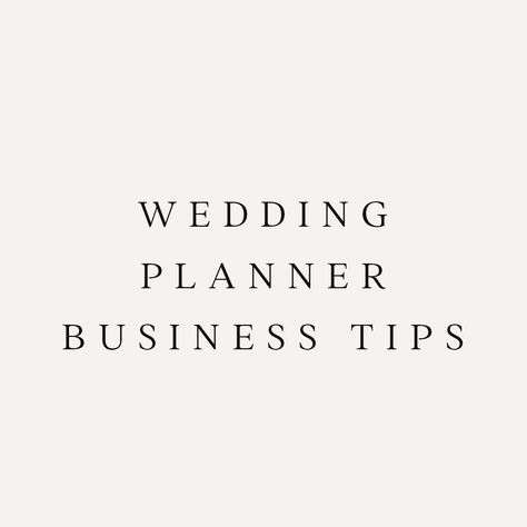 Wedding Planner Marketing, Become A Wedding Planner, Wedding Planner Business, Branding Wedding, Wedding Planning Business, Planning Business, Business Social Media, Planner Business, Wedding Marketing