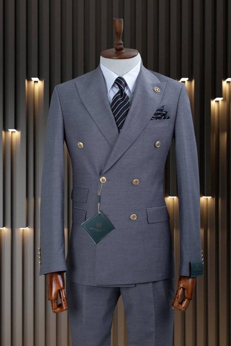 Triple Alliance, Classy Suits, Hair Guide, Men Stylish Dress, Prom Suits, Mens Luxury Fashion, Gentleman Style, Designer Clothes For Men, Double Breasted Suit