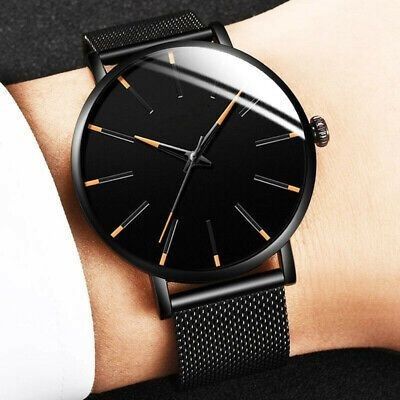 Mens Watches Minimalist, Minimalist Fashion Men, Minimalist Men, Minimalist Watch, Stainless Steel Mesh, Stylish Watches, Steel Mesh, Stainless Steel Band, Stainless Steel Watch