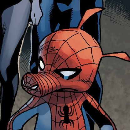 peter porker. spider-ham. Spider Ham Comic, Peter Porker Spider Ham, The Amazing Spider Man, Amazing Spider Man, Spiderman Comic, Amazing Spider, Spider Verse, Spiders, Marvel Comics