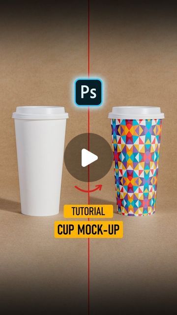 Graphic Designer | AT on Instagram: "Create Cup mock-up in Photoshop.
.
Follow: @abstract_tutorials
.
Turn on Post notification🔔🔔
.
Check out my YouTube channel for more detailed tutorials.
.
Full video Link in bio.
.
.
mock-up design , Photoshop tutorial, Photo Editing, Graphic Design, Mock-up design in Photoshop 
.
.
#madewithphotoshop #photoshop #ShortTutorial #logosix #tutorialsvideos #graphicdesigntutorial #digitaldesign #MockupDesign" Abstract Tutorials, Design In Photoshop, Adobe Photoshop Tutorial, Photoshop Tutorial Photo Editing, Shorts Tutorial, Design Photoshop, Graphic Design Tutorials, Photoshop Tutorial, My Youtube Channel