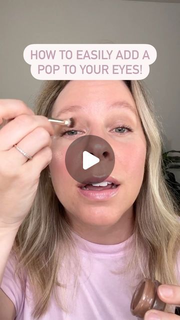 Easy Everyday Makeup, Nicole Johnson, Simple Everyday Makeup, Painted Pots, Everyday Makeup, Eyeshadow Looks, Highlighter, Follow For More, Makeup Tips