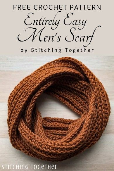 Boys Scarf Crochet Pattern, Mens Crochet Scarf Free Pattern, Men’s Crochet Scarf Pattern, Crochet Scarf Men, Men Scarf Pattern, Crochet Mens Scarf, Crochet Cowl Free Pattern, Men Scarf, Crochet Men