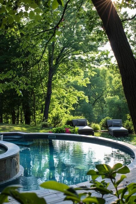 Above Ground Pool Landscaping Ideas for Your Backyard Around Above Ground Pool Ideas, Pool Landscaping Ideas, Deck Landscaping, Creative Landscaping, Small Urban Garden, Above Ground Pool Ideas, Ground Pool Ideas, Backyard Balcony, Landscaping Inspiration