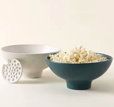 Perfect Movie Night, Pho Bowl, Popcorn Bowl, Popcorn Kernels, Glazed Bowl, Uncommon Goods, Snack Bowl, Self Watering Planter, Snack Bowls