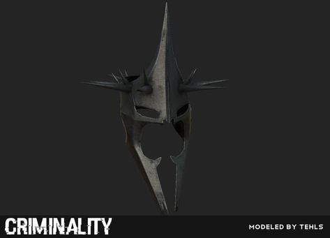 Witch King Of Angmar Helmet, The Witch King, Witch King Of Angmar, Witch King, Roblox Game, The Witch, Cinema 4d, Witch