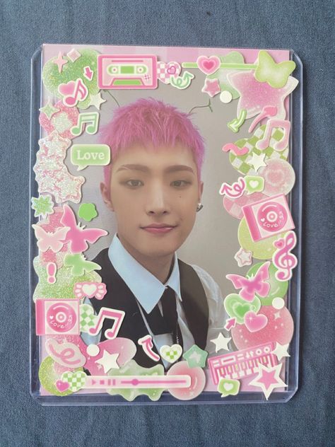 Ateez Toploader, Polco Template, Toploader Decor, Photocard Deco, Pc Decoration, Kpop Deco, Toploader Deco, Kpop Diy, Custom Pc