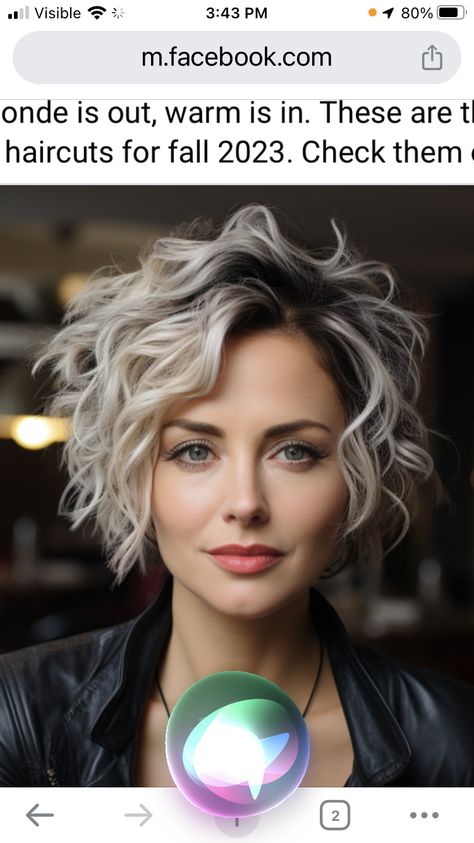 Platinum Short Curly Hair, Hip Hair, Grey Hair Journey, Short Wavy Haircuts, Grey Curly Hair, Short Red Hair, Short Hair Images, Short Hair Trends, Short Curly Haircuts