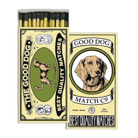 Matches – DIY À GOGO Decorative Matches, Dog Match, Dog Box, Safety Matches, Good Dog, Match Box, Bad Dog, Hand Painted Furniture, Match Making