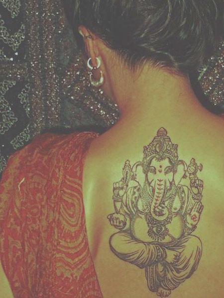 f You Think Ganesha Tattoos are Boring Then These 16 Pictures Will Change Your Mind Ganesha Tattoos, Ganesha Wallpaper, Ganesh Tattoo, Ganesha Tattoo, Muster Tattoos, Religious Tattoos, Elephant Tattoo, Lotus Tattoo, Elephant Tattoos