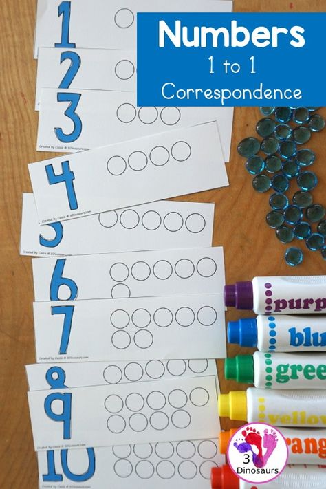 Free Number 1 to 1 Correspondence Printable has a number 1 to 1 correspondence book and a number 1 to 1 correspondence cards to use with kids working on counting. 3Dinosaurs.com Counting One To One Correspondence, 1:1 Correspondence Kindergarten, Counting By 10s Activities, 1 To 1 Correspondence Preschool, 1:1 Correspondence Activities, 1 To 1 Correspondence Activities, 1:1 Correspondence Activities Preschool, One To One Correspondence Preschool, One To One Correspondence Activities