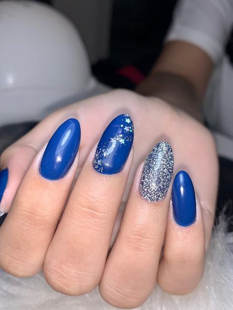 Taylor Swift Midnights Era Nails, Taylor Swift Nails Midnights, Bejeweled Nails Taylor Swift, Taylor Swift Midnight Nails, Nail Art Taylor Swift, Ttpd Nails Taylor Swift, Taylor Swift Blue Dress, Midnights Nails Taylor, Abba Nails