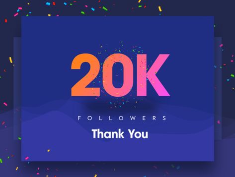 20K Followers  Thank you 20k Followers Tiktok, Old Friend Quotes, Colorful Website, Herbalife Recipes, 20k Followers, Creating A Vision Board, 2023 Vision, Flight Ticket, 100 Followers