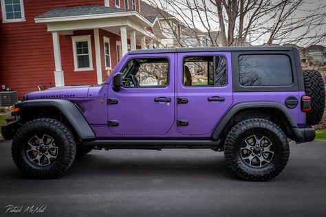 Purple Wrangler, Purple Jeep Wrangler, Pink Jeep Wrangler, Green Jeep Wrangler, Jeep Wrangler Girl, Jeep Sahara, Purple Jeep, Jl Wrangler, Jeep Baby