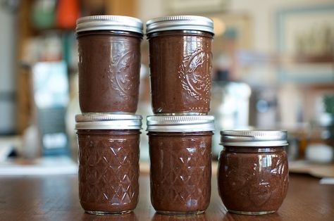 jars of plum butter; slow cooker recipe; pics and instructions included Preserving Plums, Plum Ideas, Fall Jams, Plum Butter, Food In Jars, Making Jam, Plum Recipes, Butter Crock, Vegan Dip