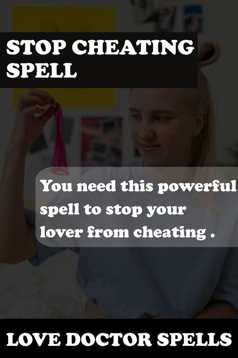 You can stop or prevet your lover now from cheating on you with this spell that works within a short time and has no side effects . Cheating Spell, Ex Back Spell, Traditional Healer, Attraction Spell, Unwavering Faith, Trust And Loyalty, Ex Love, Spell Caster, Money Spells