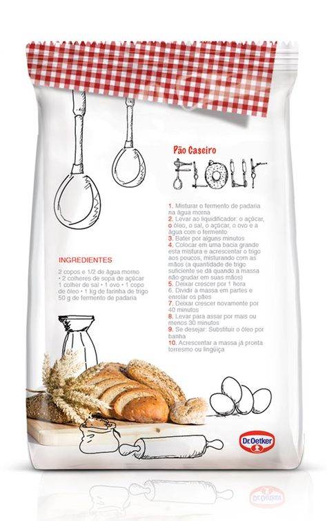 Flour (Student Work) on Packaging of the World - Creative Package Design Gallery Flour Packaging, Organic Food Packaging, Chocolate Tumblr, Rice Packaging, Organic Packaging, Flexible Packaging, Fruit Packaging, Gluten Free Bakery, Creative Package Design