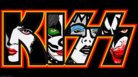 Kiss Wallpapers Banda Kiss, Kiss Artwork, Kiss Logo, Kiss Tattoos, Rock Band Posters, Kiss Army, Kiss Art, Angus Young, Band Wallpapers