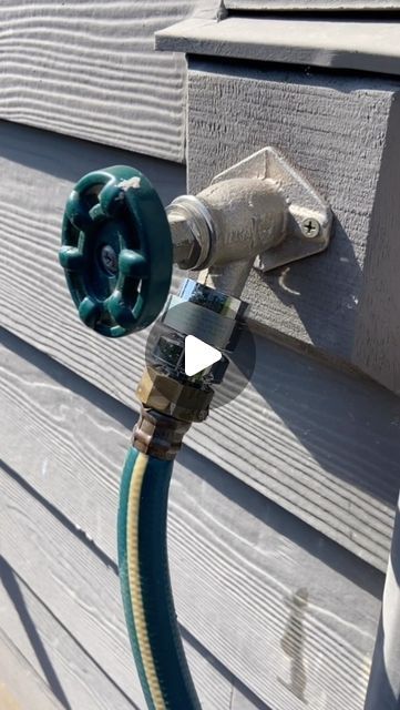 Brian Gardner on Instagram: "Leaking Hose Bib Vacuum Breaker Hose Test #plumbing #helpingothers #diy" Hose Bib Ideas, Garden Hose Storage Ideas, Diy Hose Guide, Camper Sewer Hose Storage, Hose Extender Faucets, Water Hose Holder, Hime Made Water Hose Hanger, Garden Hose Storage, Hose Storage