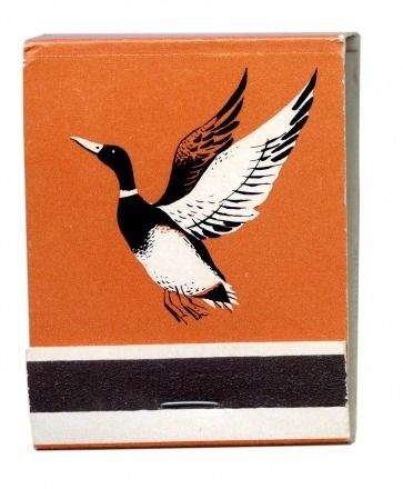 Clever Typography, Matchbox 20, Duck Illustration, Matchbook Art, Matchbox Art, Vintage Poster Design, Vintage Packaging, Print Inspiration, Mallard