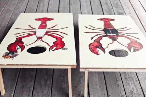 Lobster Bake Wedding, Bake Photography, Ferry Wedding, Funny Wedding Games, Lobster Wedding, Lobster Boil, Wedding Photography List, Lobster Bake, Summer Wedding Diy