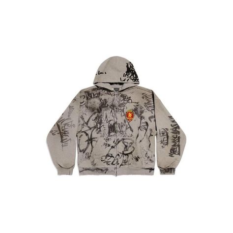 Balenciaga Sweatshirt, Lion Shield, Balenciaga Store, Skater Hoodie, Gray Hoodies, Street Fashion Men Streetwear, Mens Streetwear, Grey Hoodie, Hoodie Design