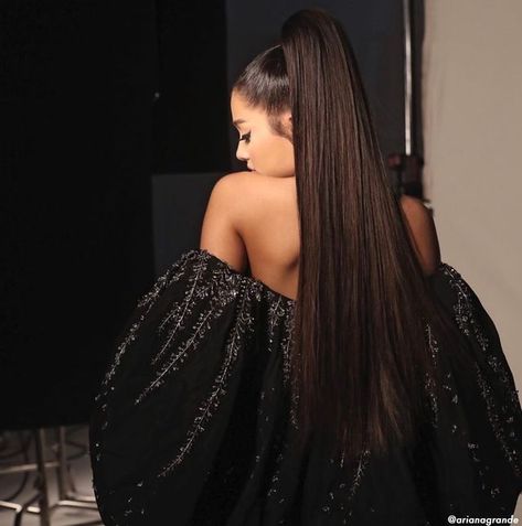 Sleek High Ponytail, A Ponytail, High Ponytail, Look Chic, Ponies, 5 Ways, Ariana Grande, Givenchy, To Grow