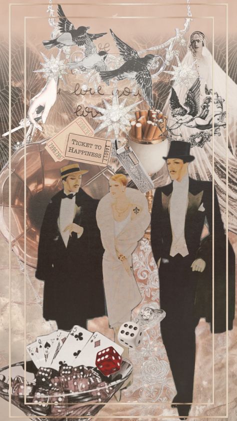 The game of love #1920s #1920saesthetic #gatsbyaesthetic #flapper #roaring20s #roaringtwenties #artdeco #flappergirl #vintage #vintageaesthetic #aesthetic #fyp #gambling Flapper Aesthetic, Roaring 20s Aesthetic, 20s Aesthetic, 1920s Aesthetic, Game Of Love, Flapper Girl, 1920s Flapper, Roaring 20s, Roaring Twenties