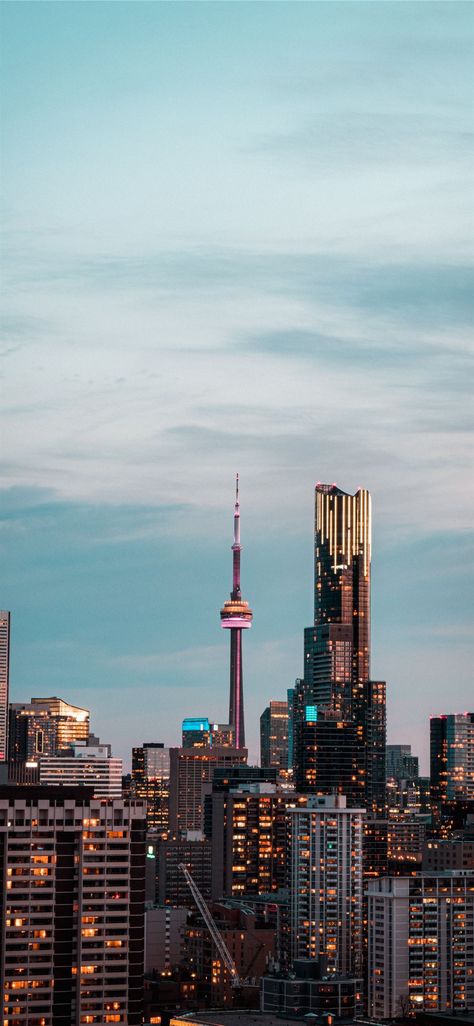 city skyline under gray cloudy sky during daytime #city #grey #sky #Toronto #on #Canada #iPhone11Wallpaper Wallpaper Toronto, Toronto Pictures, Toronto Skyline, Toronto City, Free City, Conceptual Photography, Cloudy Sky, City Wallpaper, City Aesthetic