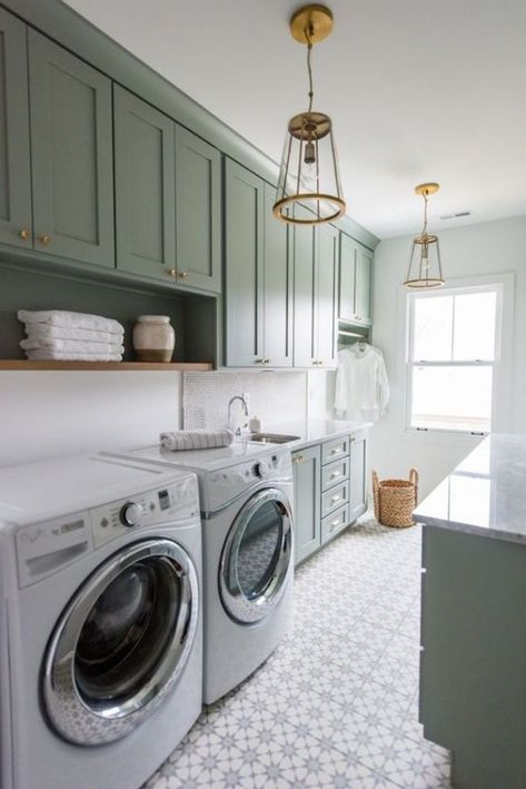 A Butler's Pantry/Laundry Room Combination & Maximizing a Small Space Laundry Room Pantry, Pantry Inspiration, Laundry Room/mud Room, Pantry Laundry Room, Green Laundry, Pantry Laundry, Room Storage Diy, Dream Laundry Room, Mudroom Laundry Room