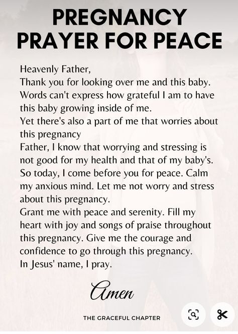 Healthy Pregnancy Prayer, Secret Pregnancy, Pregnancy Prayer, Prayer For Peace, Praise Songs, Baby 2, Healthy Pregnancy, Christian Living, Heavenly Father