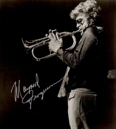 MF autograph pic Maynard Ferguson, Jazz Artists, Trumpeter, Concert Posters, Autograph, Horn, Concert, Quick Saves