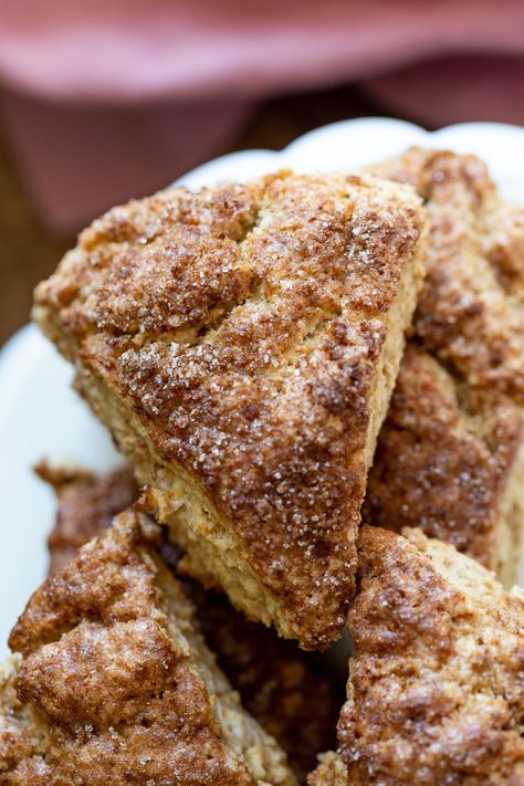 Vegan Churro Scones - No Oil - Vegan Richa