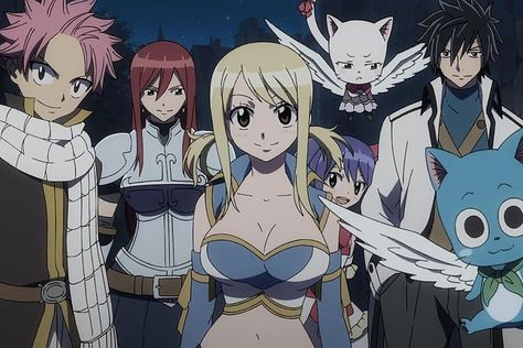 Fairy Tail Movie, Team Natsu, Natsu And Gray, Fairy Tail Family, Natsu Fairy Tail, Fairy Tale Anime, Fairy Tail Guild, Fairy Tail Characters, Hiro Mashima