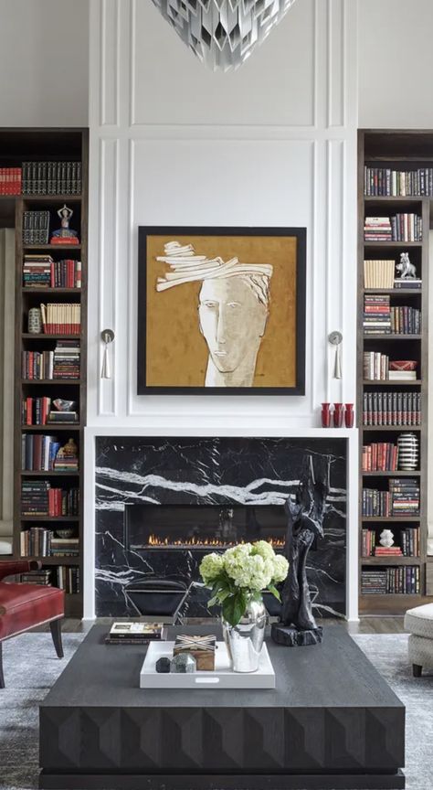 Corey Damen Jenkins, Interior Design Help, The Shade Store, White Marble Floor, Urban Modern, Living Room Ceiling, Hamptons House, Victorian Houses, Abstract Art On Canvas