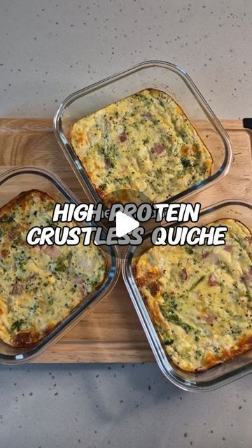 Jesse Stathakis | Personal Trainer & Nutrition Coach on Instagram: "Higher protein, Low calorie ,crustless quiche

Ingredients per serve

1 egg
150 grams of egg whites
80ml lite Milk
50g of fat-free champagne ham
50g chopped broccoli (mine was frozen)
50g chopped cauliflower
Salt
Paper
Garlic Powder
35 grams mozzarella cheese

Calories are 362 per serve
12.2 Carb
16.6 Fat
40.7 Protein

Feel free to add more eggs & veggies to make this bigger or high volume. Just take note of the calories!

Does this look yummy to you ?" Volume Low Calorie Meals, High Protein Quiche, Protein Quiche, High Volume Low Calorie Meals, Cheese Calories, High Volume Low Calorie, Chopped Broccoli, Crustless Quiche, Nutrition Coach