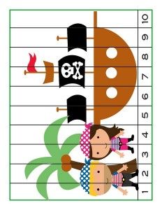 pirate worksheets number puzzle « funnycrafts Pirate Worksheets, Pirate Preschool, Pirate Unit, Pirate Classroom, Funny Crafts, Pirate Activities, Pirate Books, Number Puzzle, Pirate Crafts